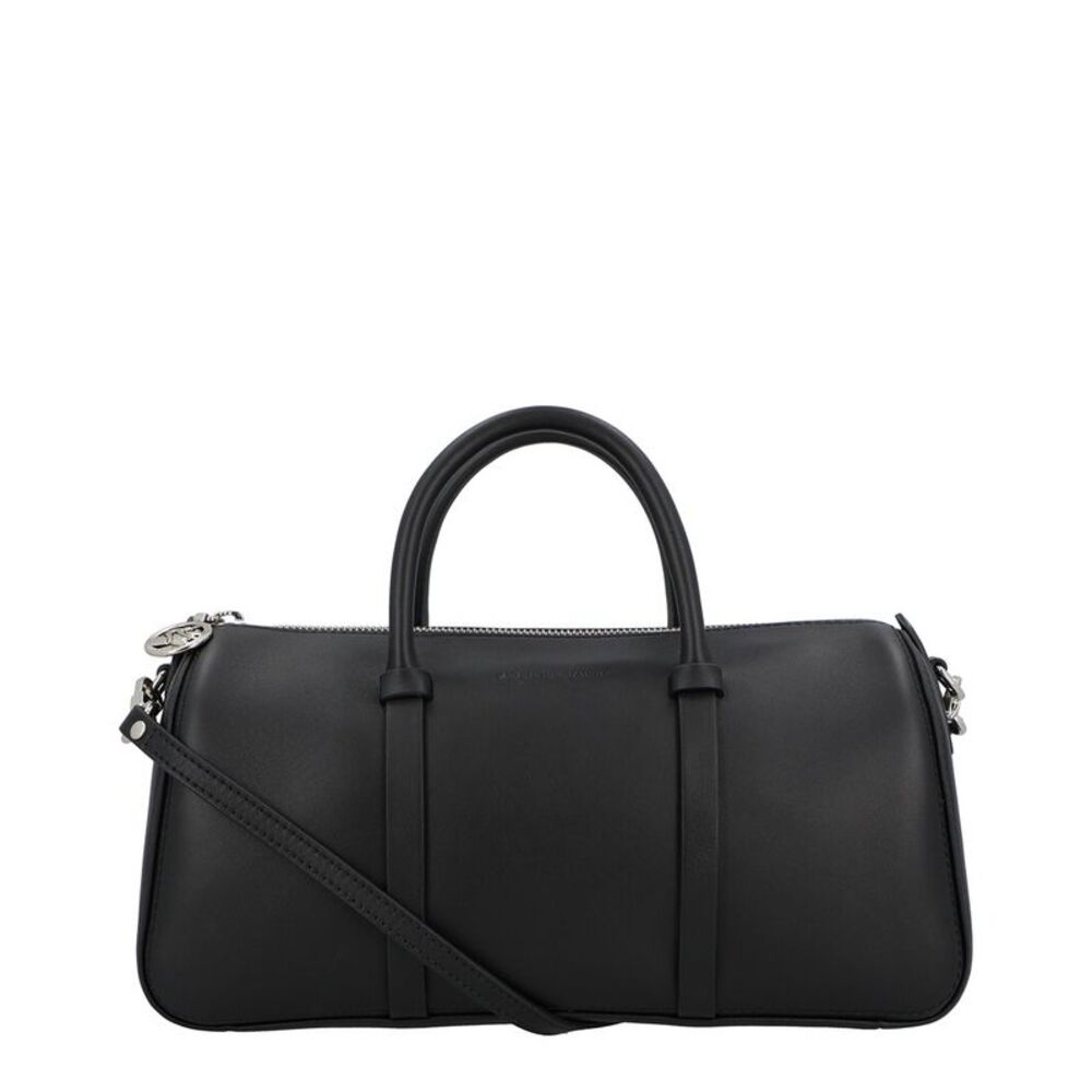 Longchamp Daylong Medium Leather Handbag, Black